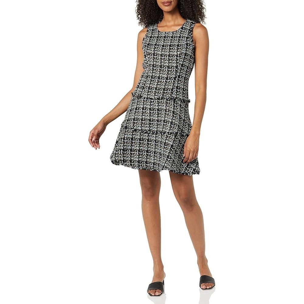 LIKELY Tweed Jewel Minidress